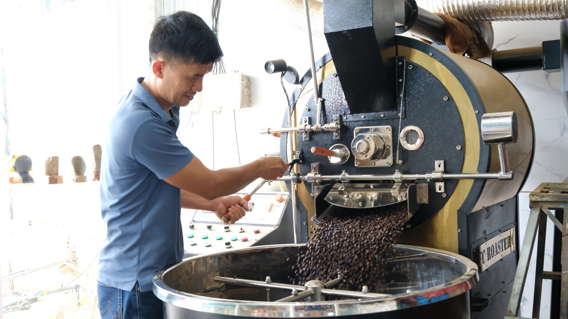 Cà phê OCOP 3 sao từ vùng đất Đam Rông