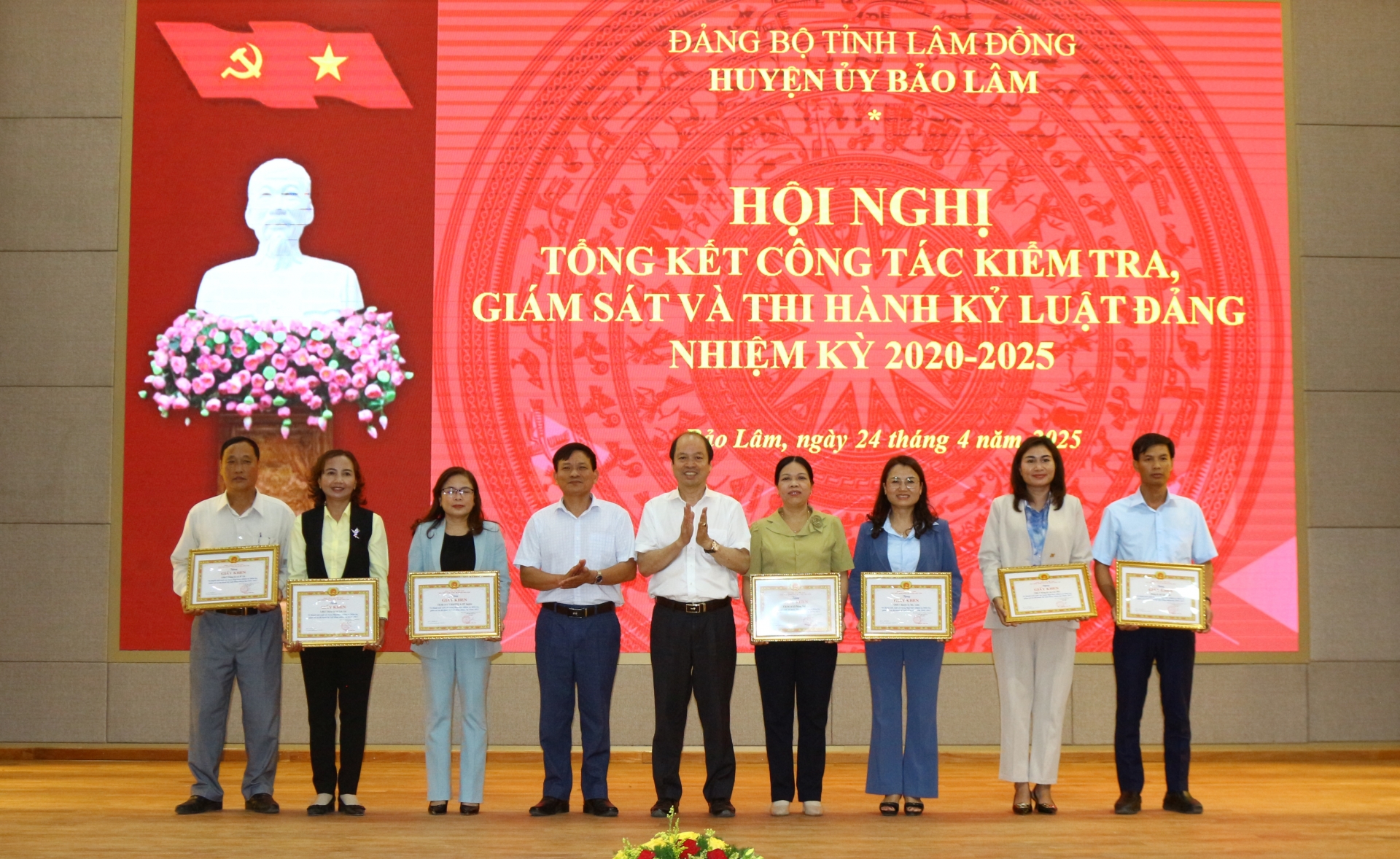 Bảo Lâm tổng kết công tác kiểm tra, giám sát và thi hành kỷ luật Đảng nhiệm kỳ 2020 - 2025