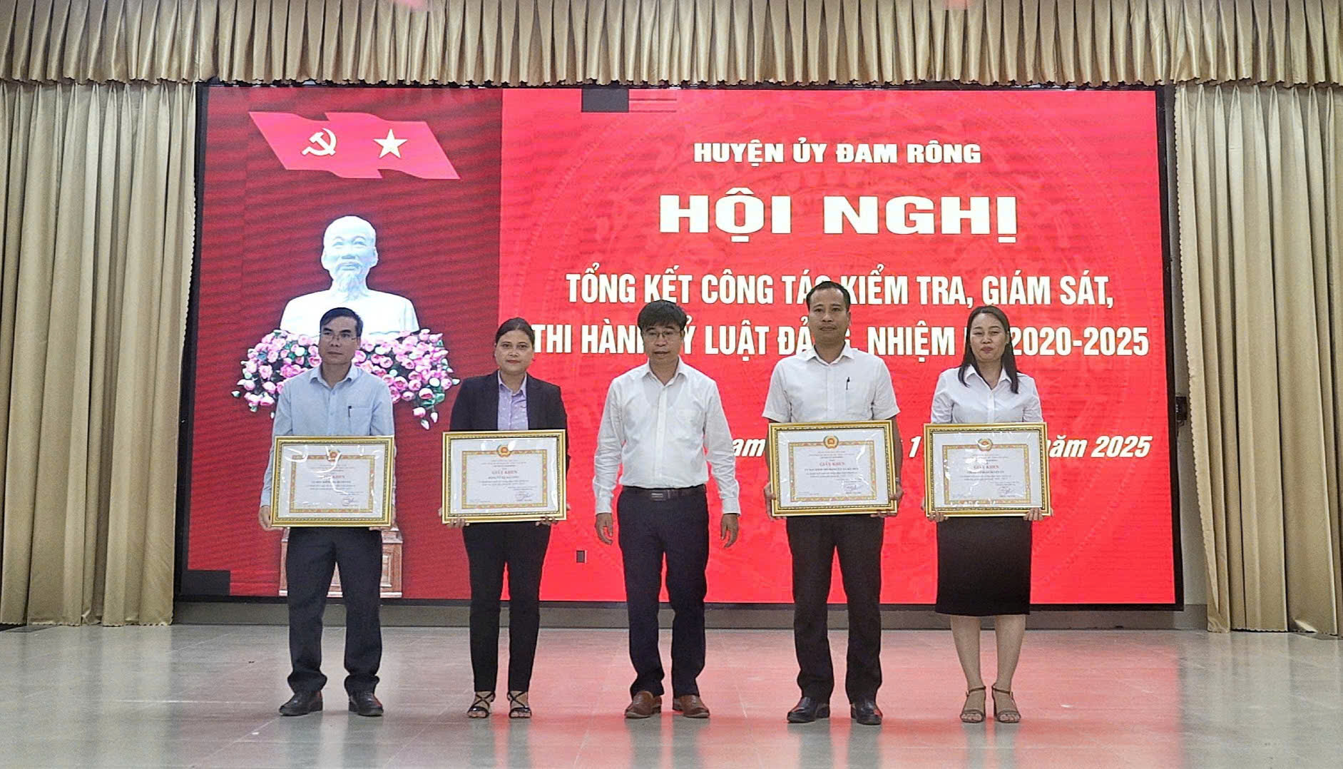 Đam Rông: Tổng kết công tác kiểm tra, giám sát, thi hành kỷ luật Đảng