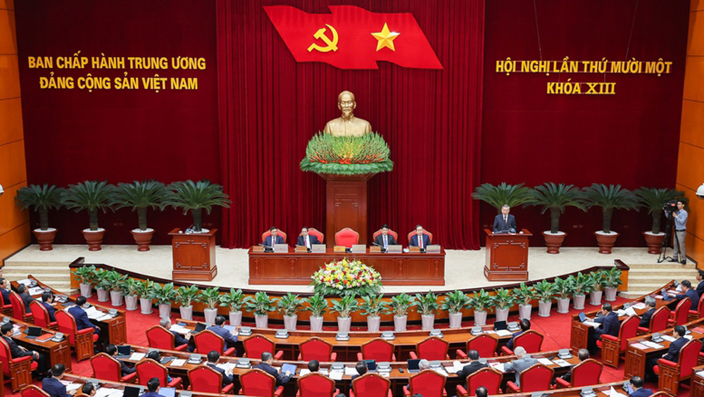 Thông báo Hội nghị lần thứ 11 Ban Chấp hành Trung ương Đảng khóa XIII
