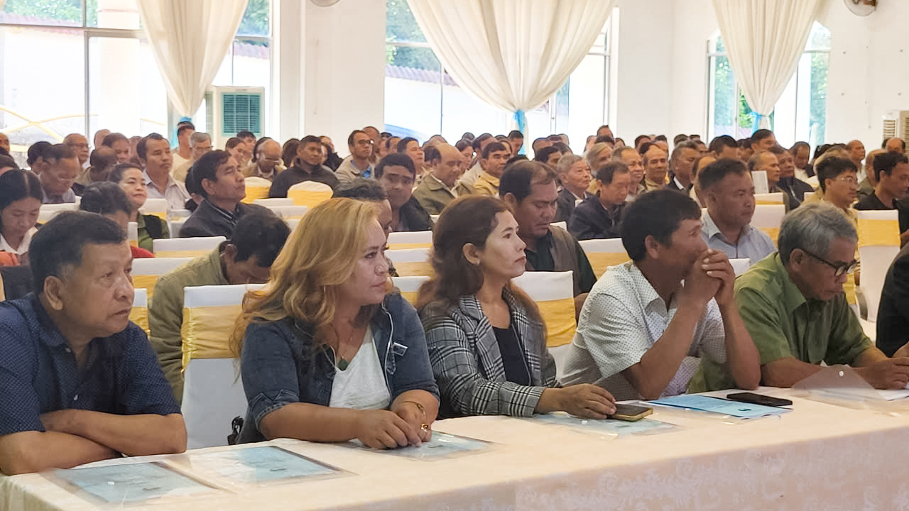 Hơn 400 cán bộ, người uy tín vùng đồng bào dân tộc thiểu số được tuyên truyền, tập huấn về phòng, chống ma túy