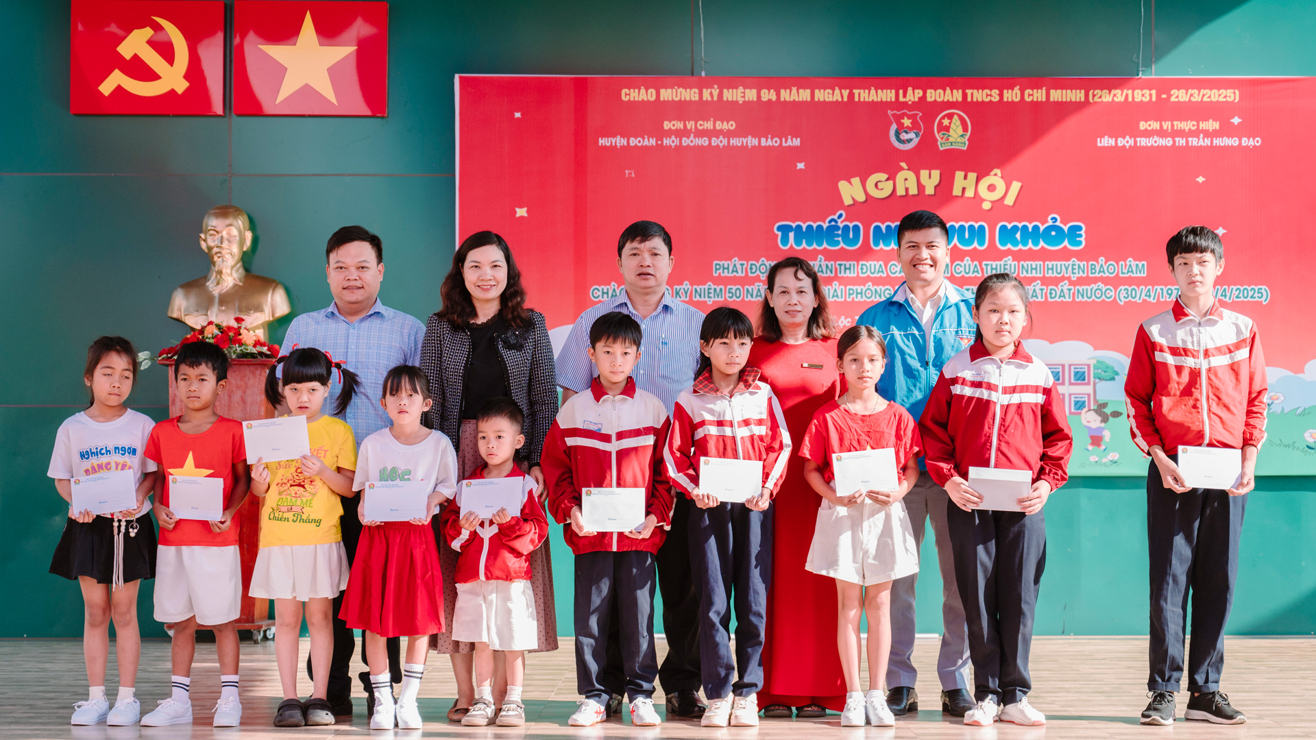 Thiếu nhi Bảo Lâm thi đua làm theo lời Bác dạy