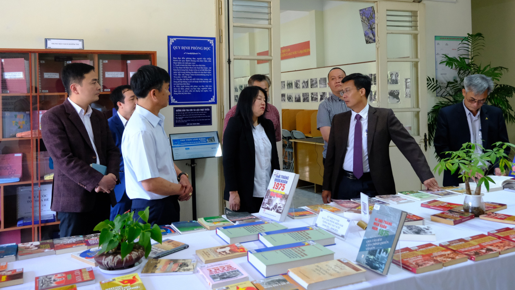 Phó Chủ tịch UBND tỉnh Lâm Đồng Đinh Văn Tuấn kiểm tra thiết chế văn hóa thể thao tại TP Đà Lạt