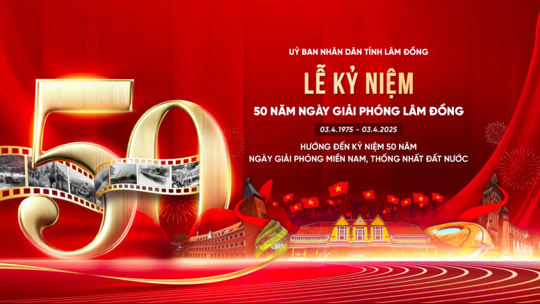 Lễ Kỷ niệm 50 năm Ngày Giải phóng Lâm Đồng được tổ chức trang trọng, ý nghĩa và có quy mô, hấp dẫn