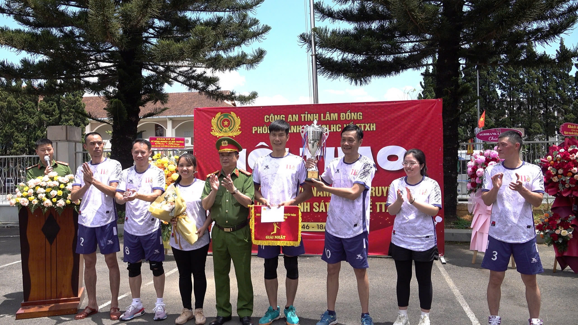 Hội thao chào mừng 79 năm Ngày thành lập lực lượng Cảnh sát Quản lý hành chính về trật tự xã hội
