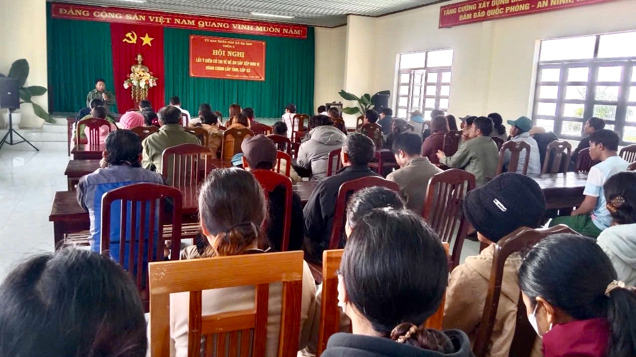 Lạc Dương hoàn thành việc lấy ý kiến cử tri về sáp nhập đơn vị hành chính cấp tỉnh, cấp xã