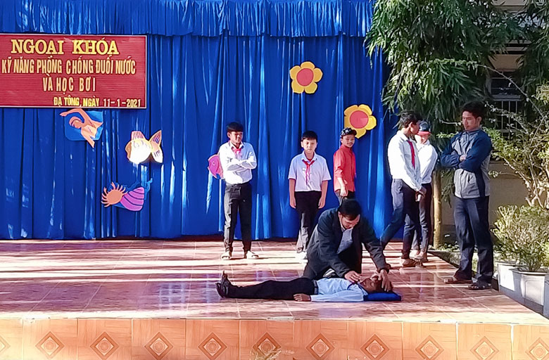 Đam Rông: Đẩy mạnh công tác phòng, chống đuối nước cho trẻ em