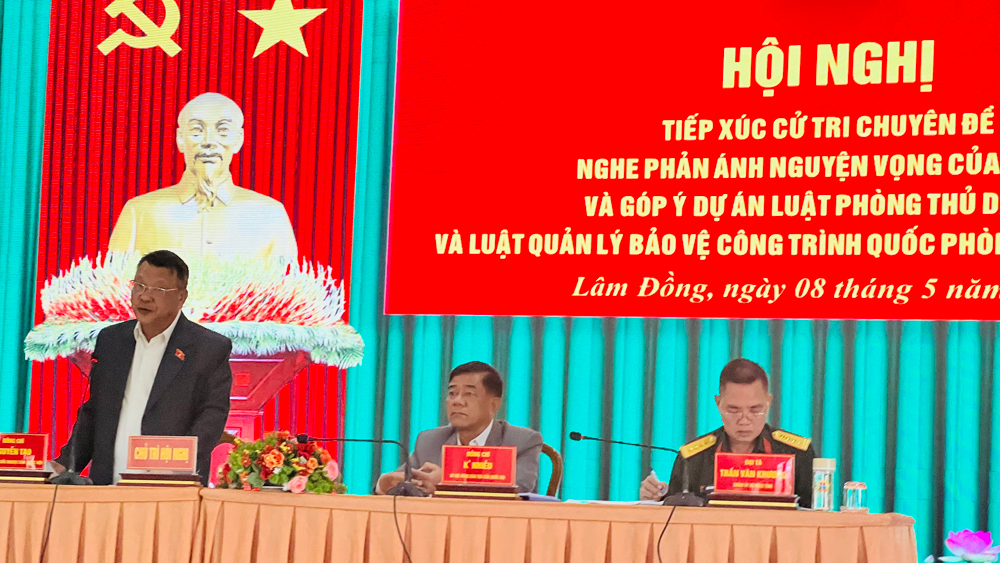 Góp ý Luật Phòng thủ dân sự và Luật Quản lý bảo vệ công trình quốc phòng