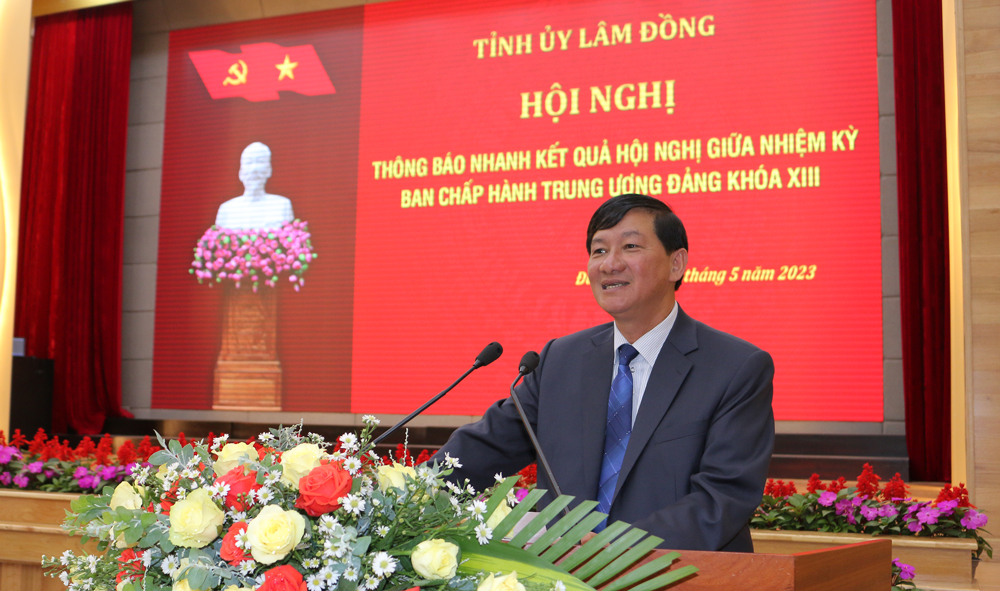 Thông báo nhanh kết quả Hội nghị Trung ương 7 khóa XIII