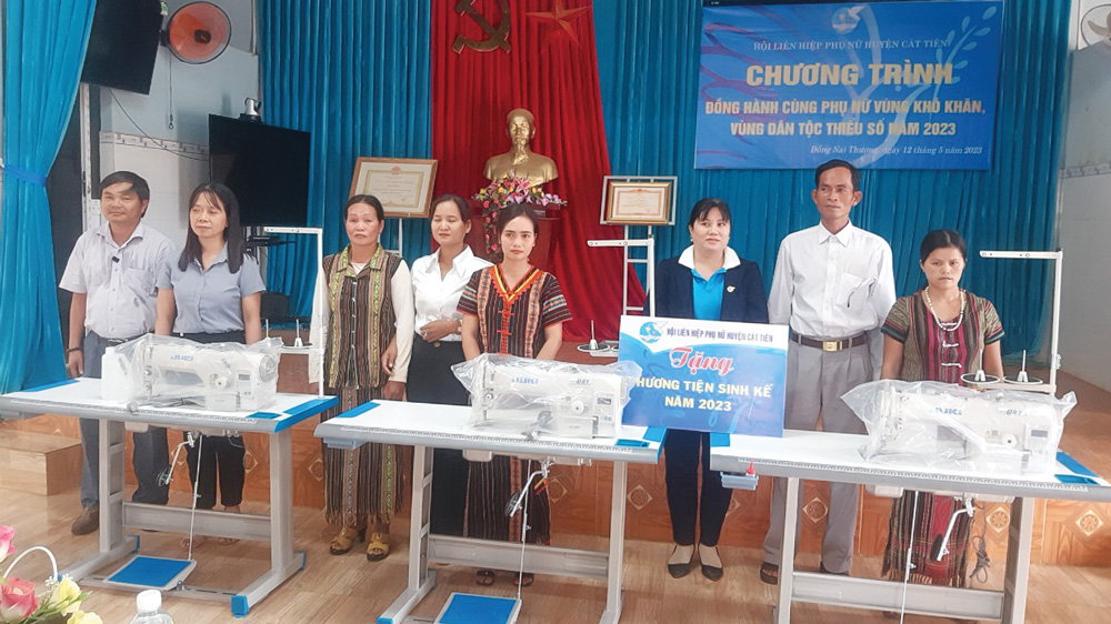 Cát Tiên: Đồng hành cùng phụ nữ vùng khó khăn, vùng dân tộc thiểu số