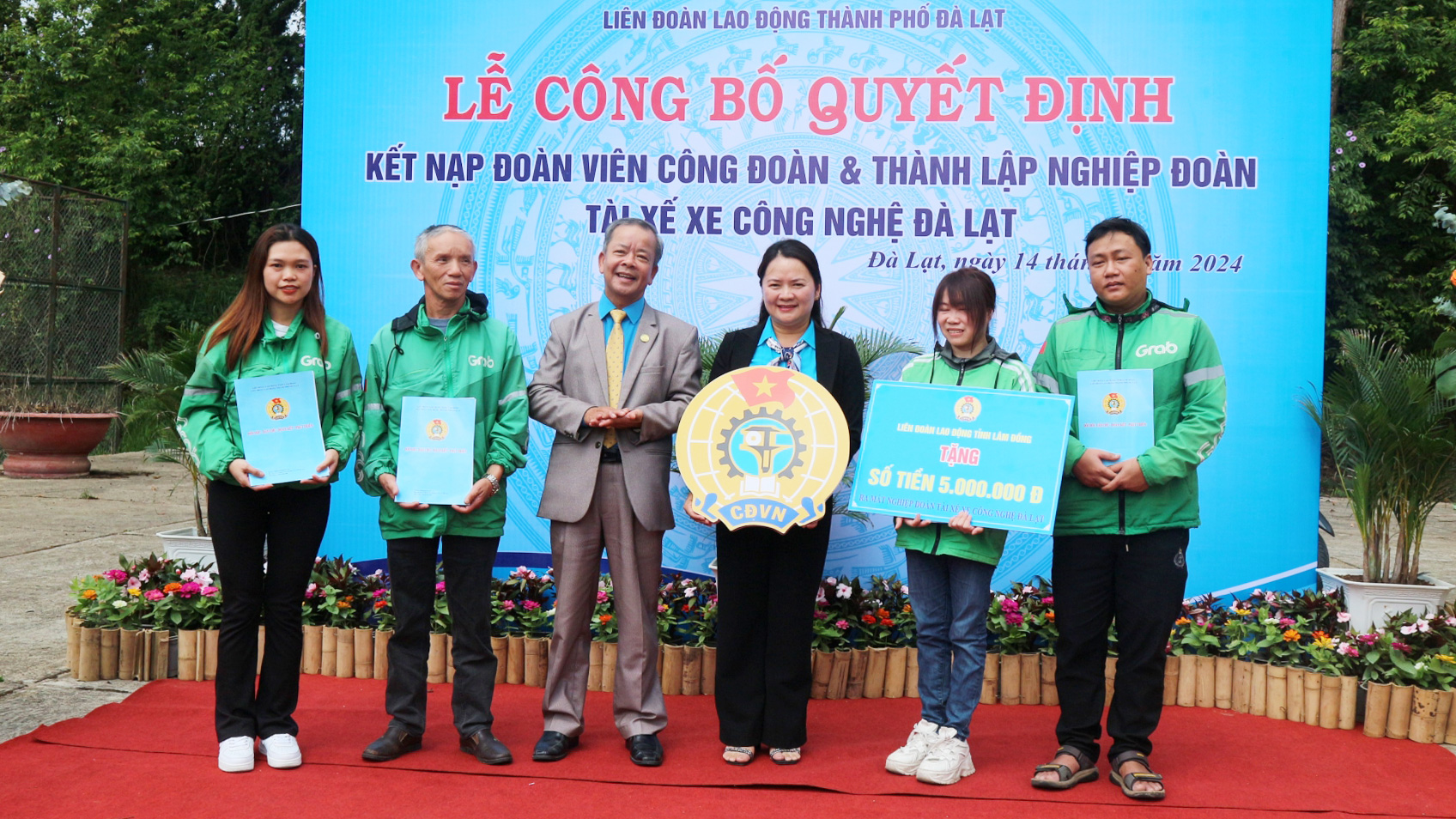 Thành lập Nghiệp đoàn tài xế xe công nghệ Đà Lạt