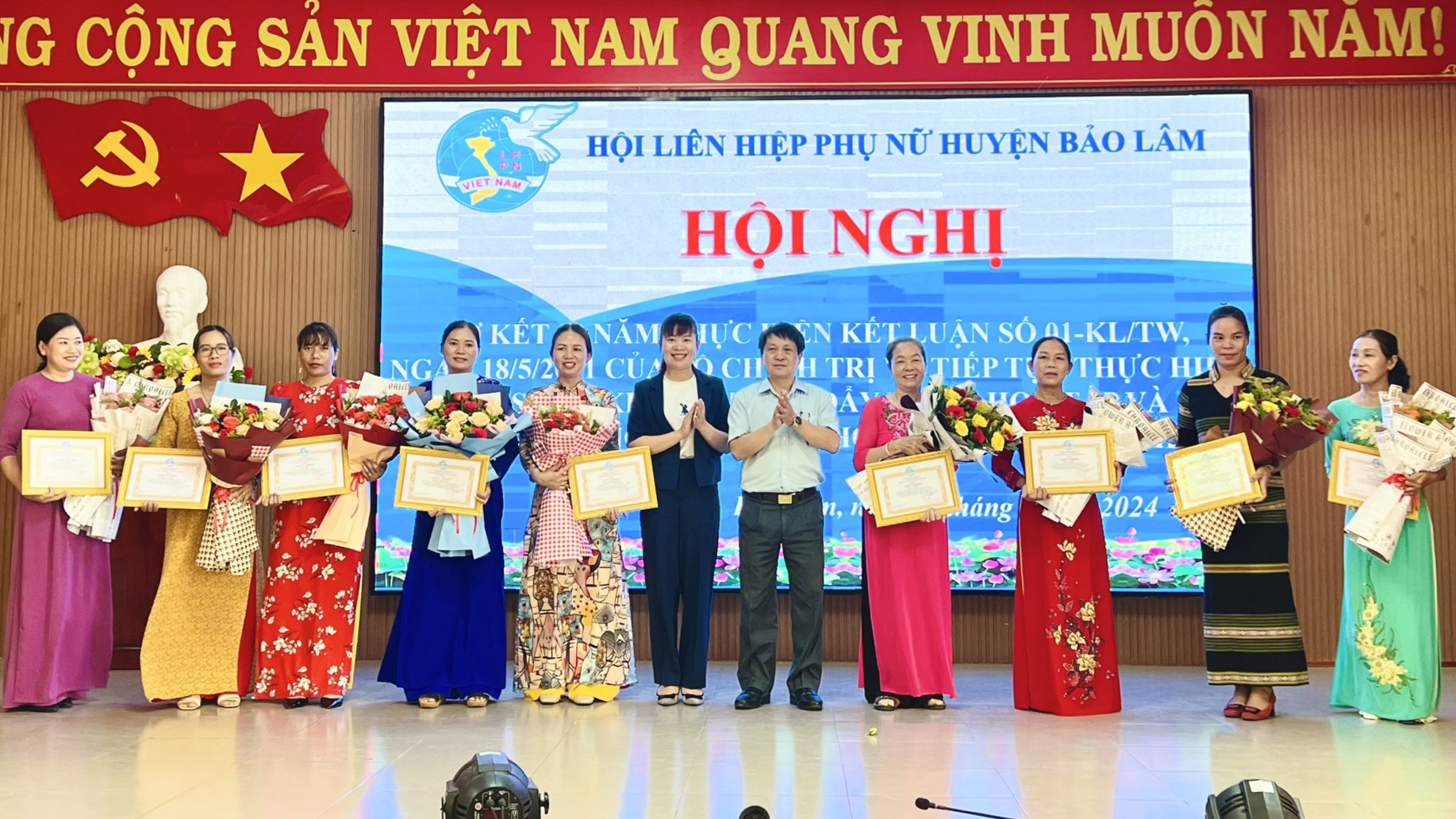 Bảo Lâm: Nhiều cách làm hay, mô hình hiệu quả của phụ nữ về học tập và làm theo Bác