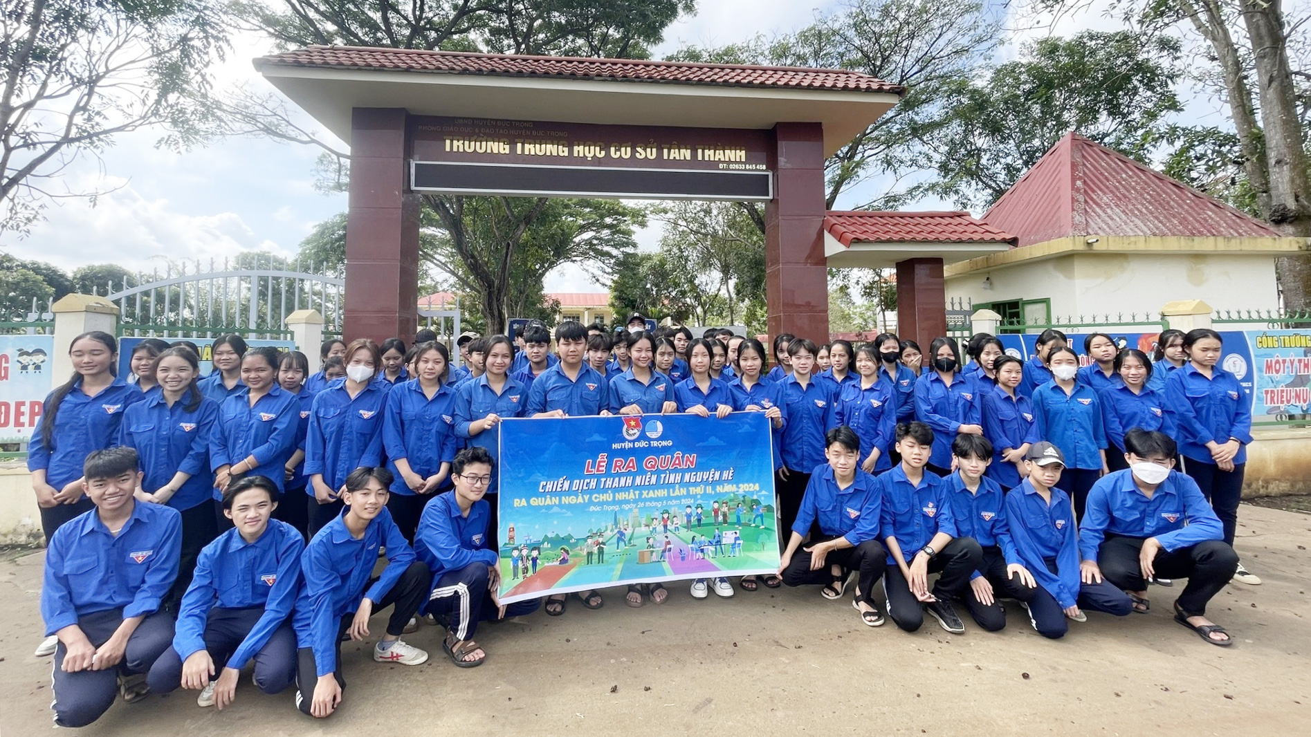 Đức Trọng: Ra quân Chiến dịch tình nguyện hè 2024