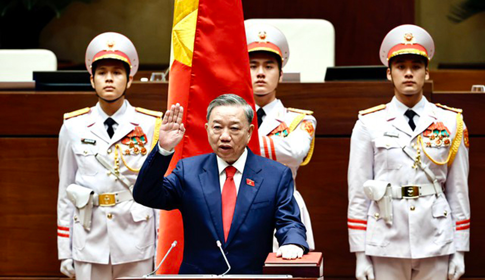 Tân Chủ tịch nước Tô Lâm tuyên thệ, phát biểu nhậm chức