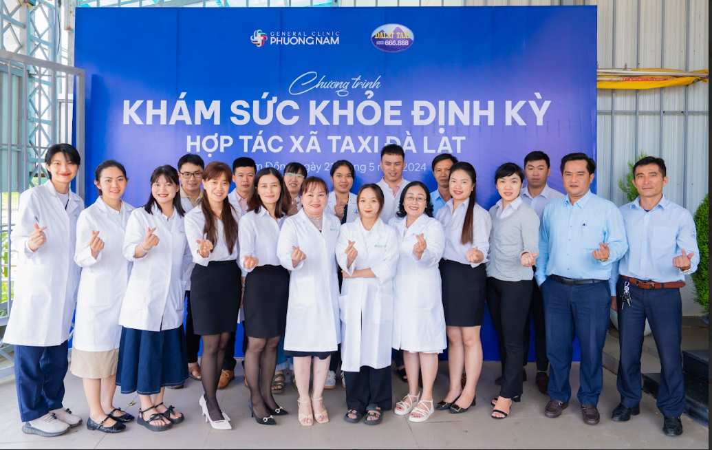 Phòng khám Đa khoa Phương Nam phối hợp các doanh nghiệp chăm cóc sức khỏe định kỳ cho người lao động