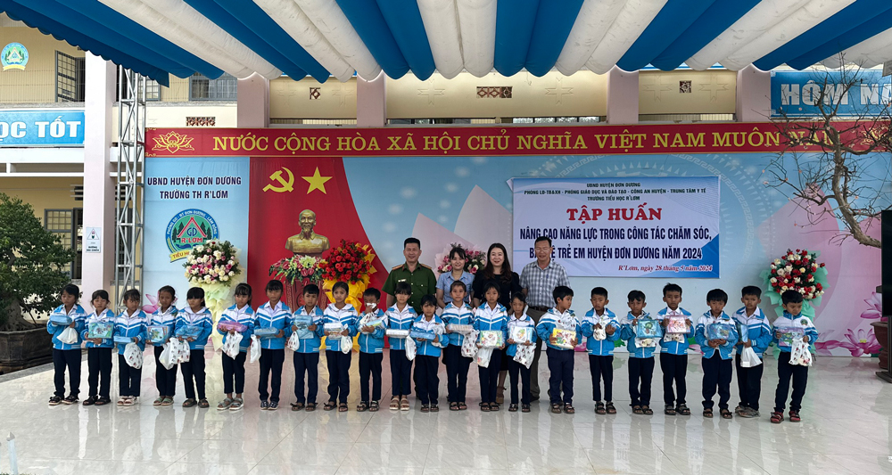 Đơn Dương: Nâng cao năng lực trong công tác chăm sóc, bảo vệ trẻ em