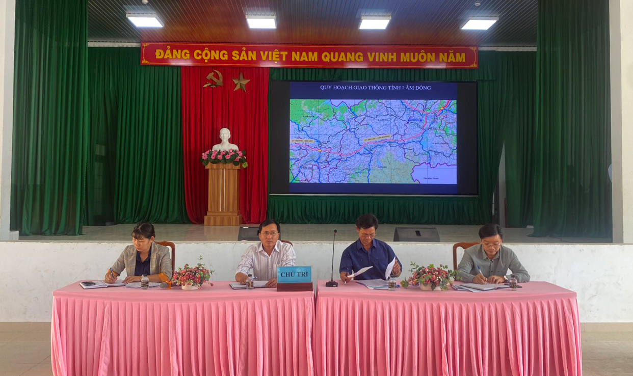 Đức Trọng:  Lấy ý kiến của Nhân dân về thực hiện dự án cao tốc Bảo Lộc - Liên Khương