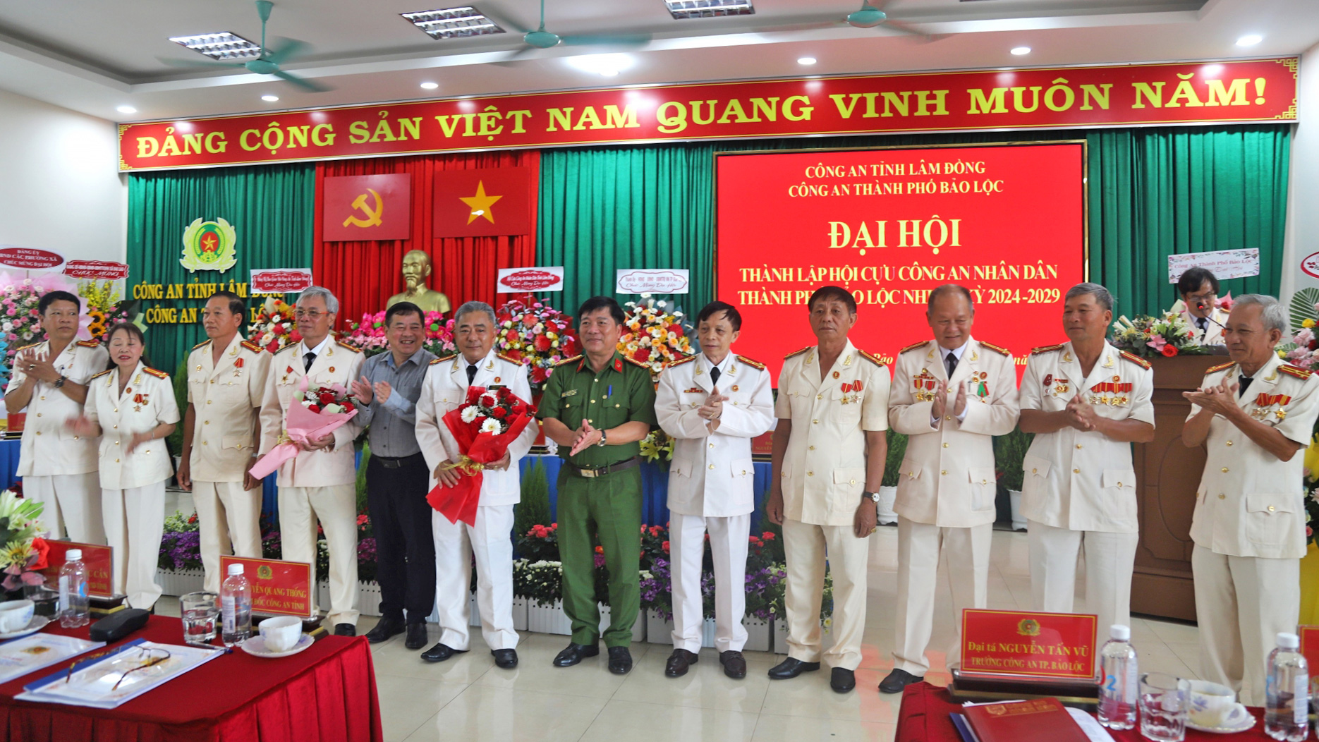 Đại hội thành lập Hội Cựu Công an Nhân dân TP Bảo Lộc