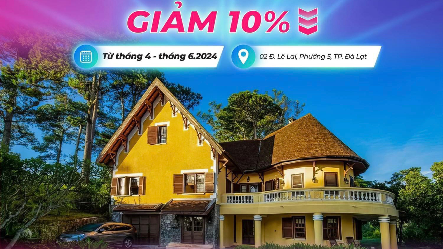 Nhiều cơ sở lưu trú khuyến mãi ''Ngày vàng'', ''Giờ vàng'' hưởng ứng Tuần lễ vàng Du lịch Lâm Đồng