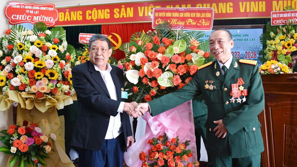 Nêu cao tinh thần Trường Sơn, vun đắp nghĩa tình đồng đội