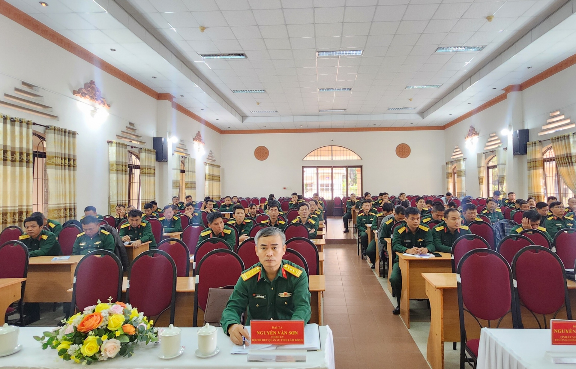 Khai giảng lớp trung cấp lý luận chính trị khóa 107 hệ không tập trung