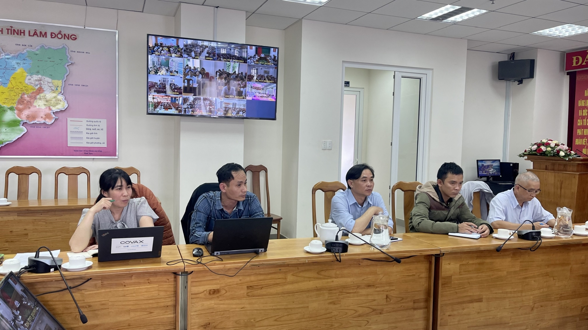 Tập huấn công tác rà soát tiền sử tiêm chủng và phòng chống dịch bệnh