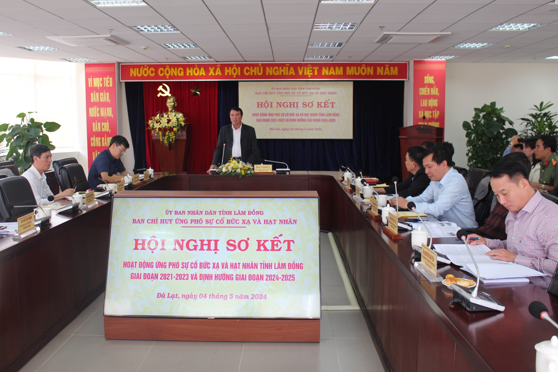 Sơ kết 3 năm thực hiện kế hoạch ứng phó sự cố bức xạ và hạt nhân