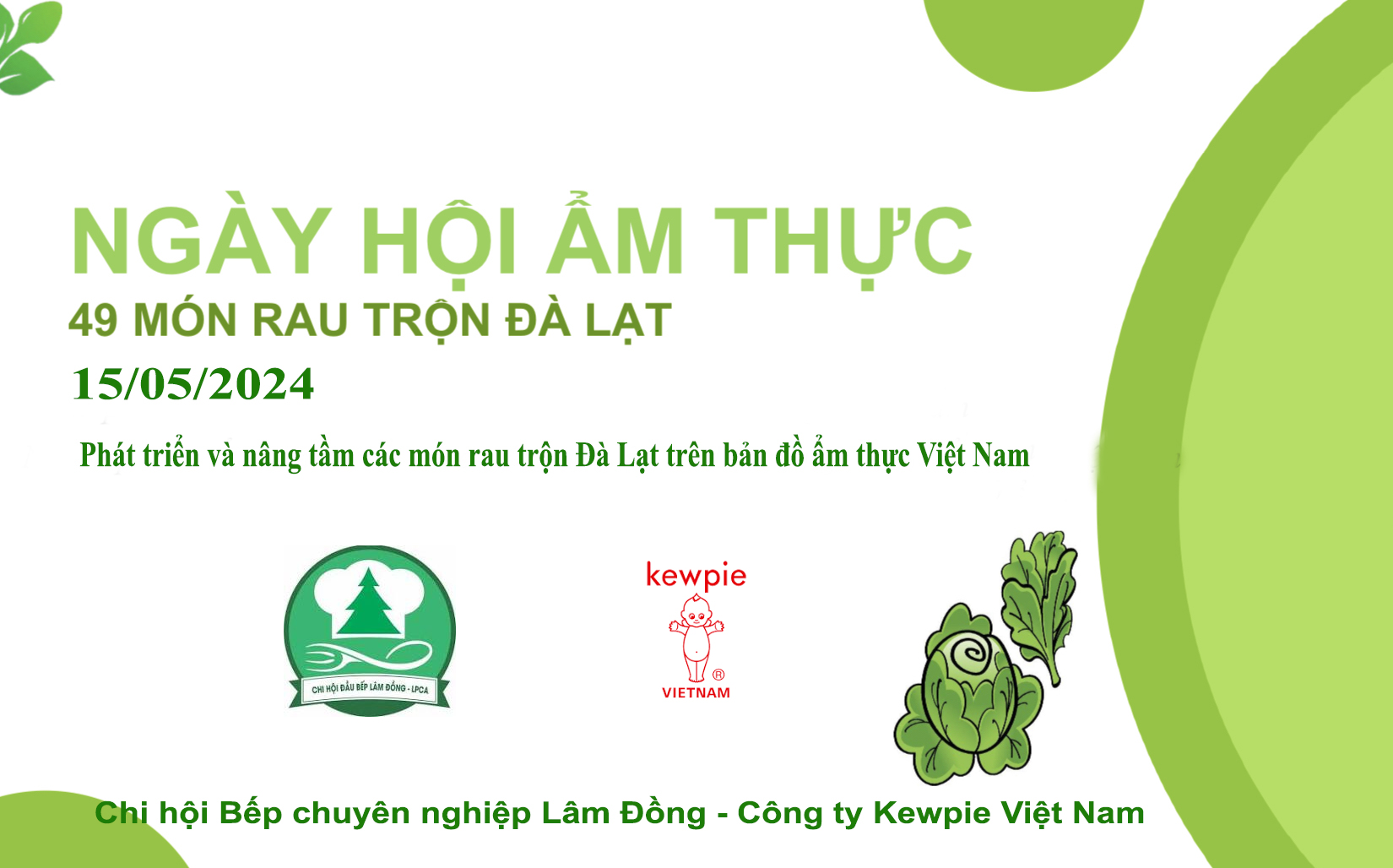 Tổ chức Ngày hội ẩm thực “49 món rau trộn Đà Lạt”