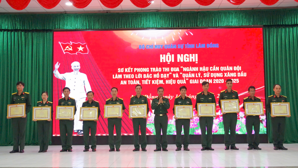Ngành Hậu cần quân đội làm theo lời Bác Hồ dạy, thực hiện hiệu quả các nhiệm vụ đề ra
