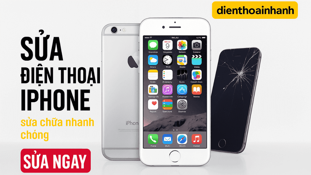 Điện Thoại Nhanh - Địa chỉ sửa điện thoại iPhone bị mất nguồn uy tín