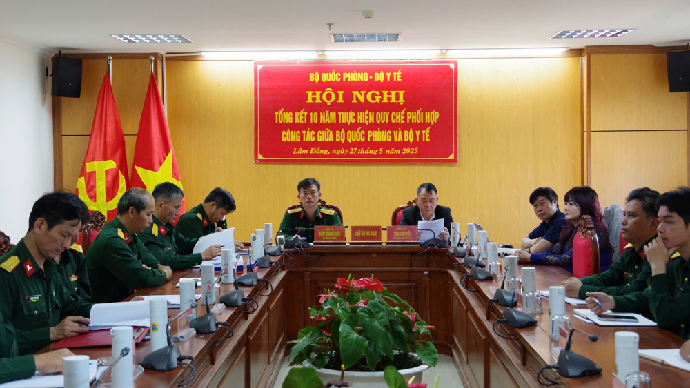 Bộ Quốc phòng và Bộ Y tế tổng kết 10 năm thực hiện Quy chế phối hợp công tác