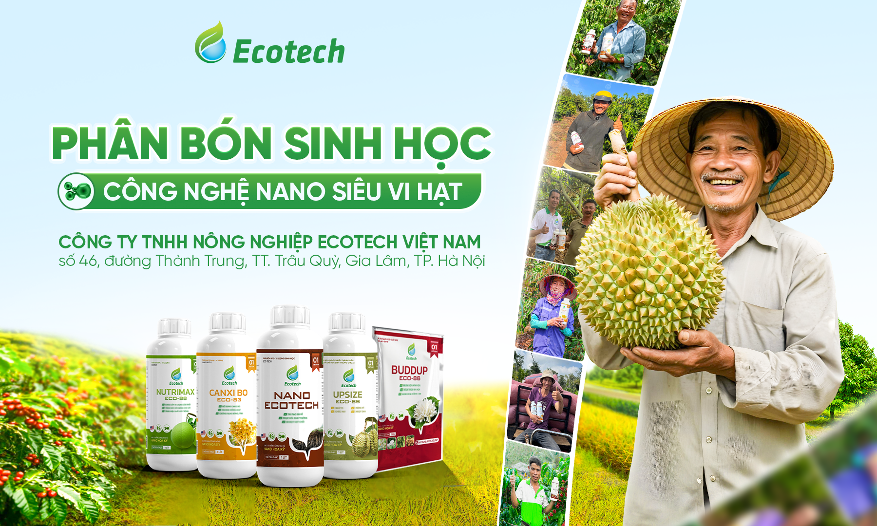 Ecotech Việt Nam – Hàng chính hãng,hiệu quả thật - cam kết thật!