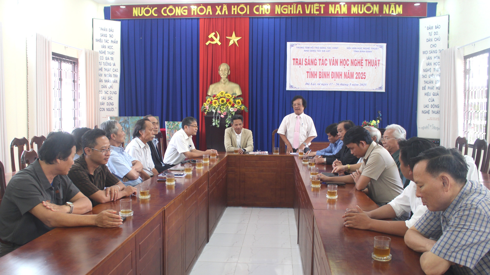 Bế mạc Trại sáng tác Văn học nghệ thuật Bình Định tại Đà Lạt