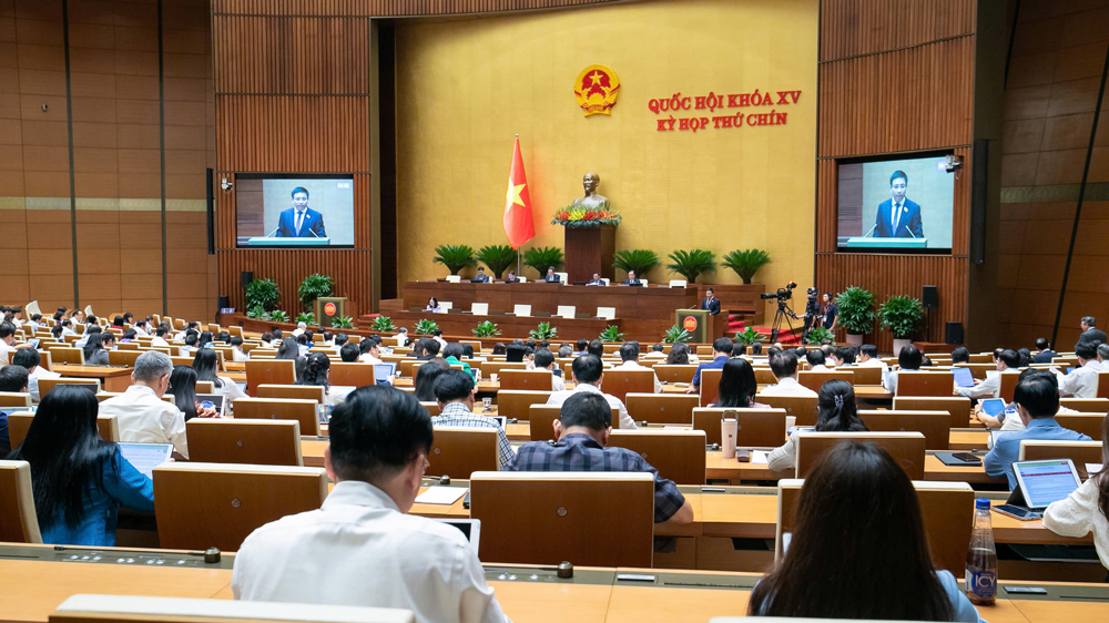 Đại biểu Trịnh Thị Tú Anh góp ý Dự thảo Luật sửa đổi, bổ sung một số điều của Luật Chất lượng sản phẩm, hàng hóa