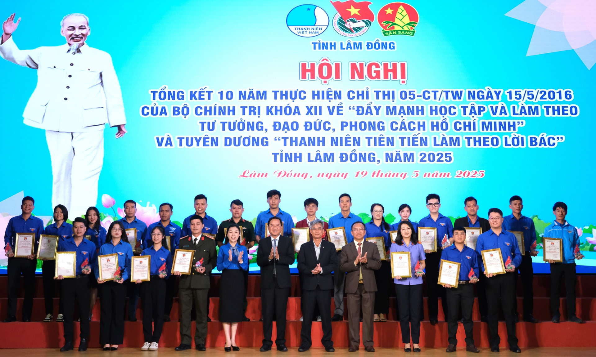 Tỉnh Đoàn Lâm Đồng tuyên dương Thanh niên tiên tiến làm theo lời Bác năm 2025