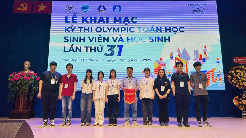 Sinh viên Trường Đại học Đà Lạt ghi dấu ấn đậm nét tại Cuộc thi Olympic Toán học toàn quốc