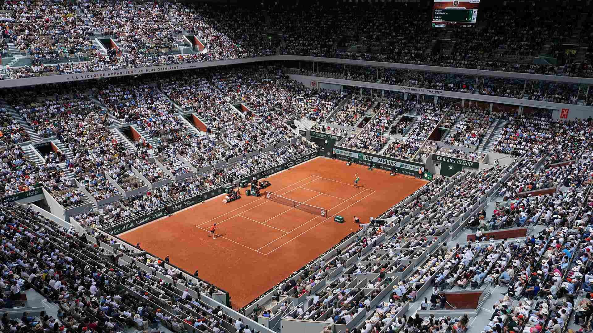 Chờ những trận đấu hấp dẫn tại Roland Garros 2025