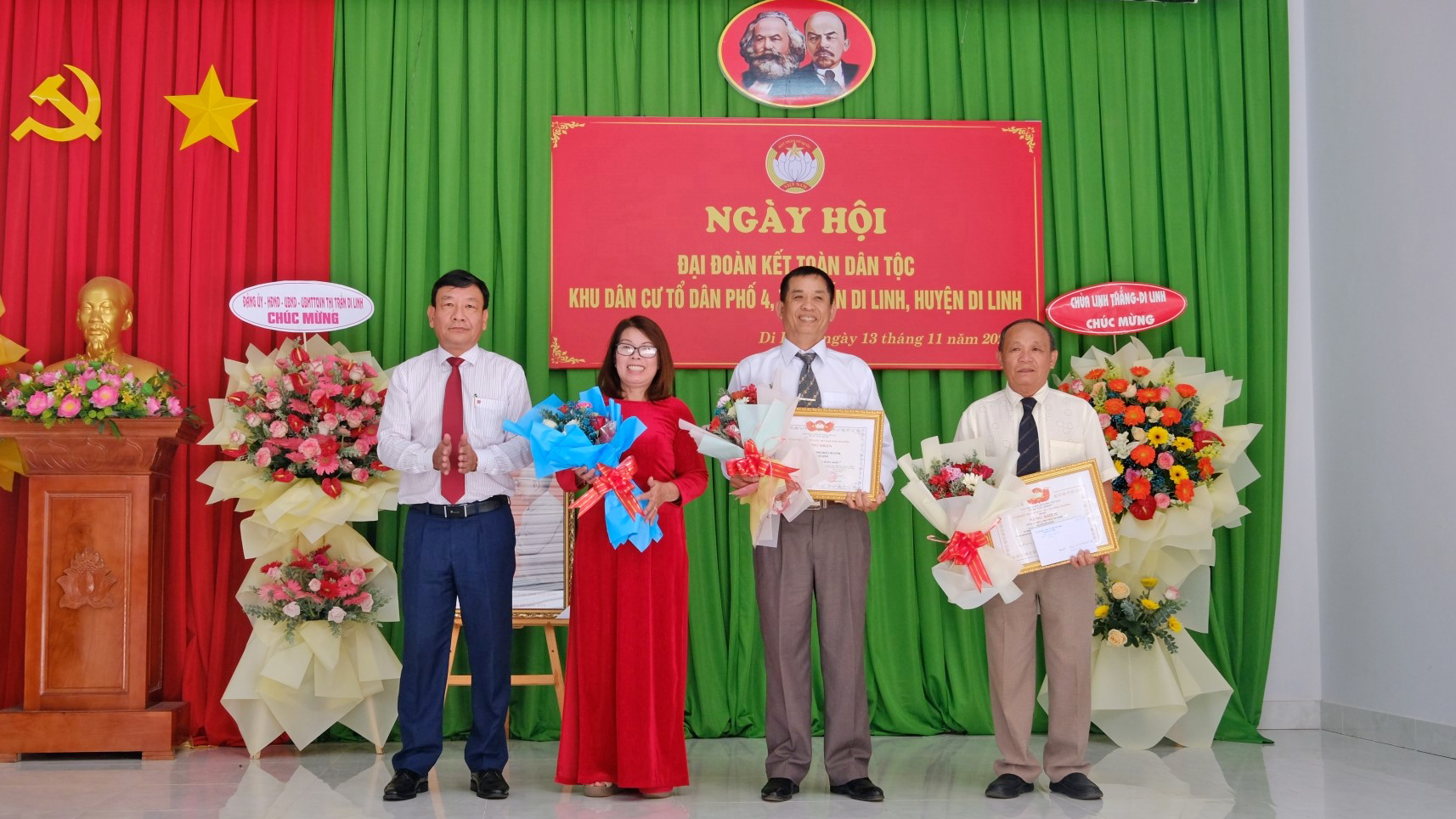 Chung sức xây dựng quê hương