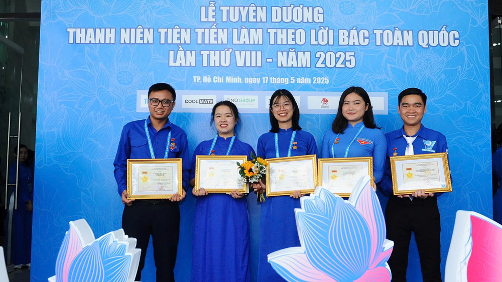5 đại biểu tỉnh Lâm Đồng tham dự Đại hội Thanh niên tiên tiến làm theo lời Bác lần thứ VIII, năm 2025