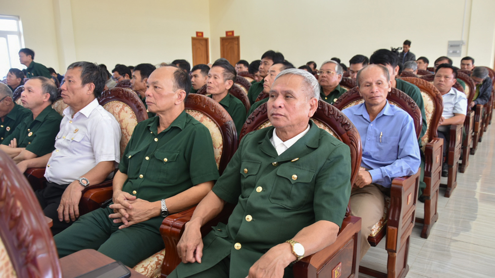 Hơn 150 cán bộ, hội viên cựu chiến binh được tập huấn công tác giảm nghèo
