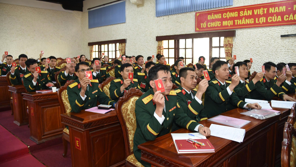Đảng bộ Hệ Đào tạo Trung, Sư đoàn, Học viện Lục quân, tổ chức thành công Đại hội nhiệm kỳ 2025 – 2030