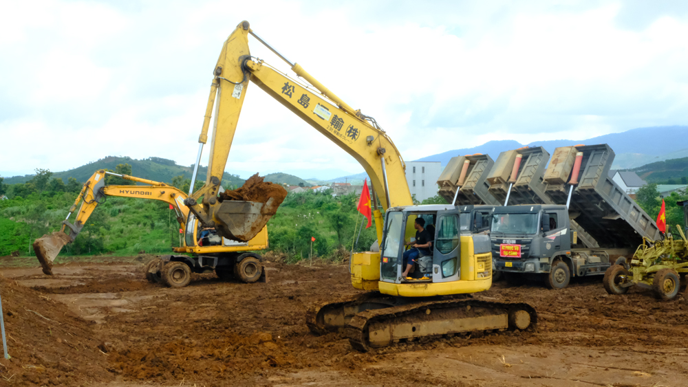 Di Linh: Khởi công xây dựng hạ tầng khu tái định cư phục vụ Dự án Cao tốc Bảo Lộc - Liên Khương