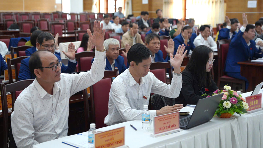 Di Linh tổ chức kỳ họp HĐND huyện lần thứ 22