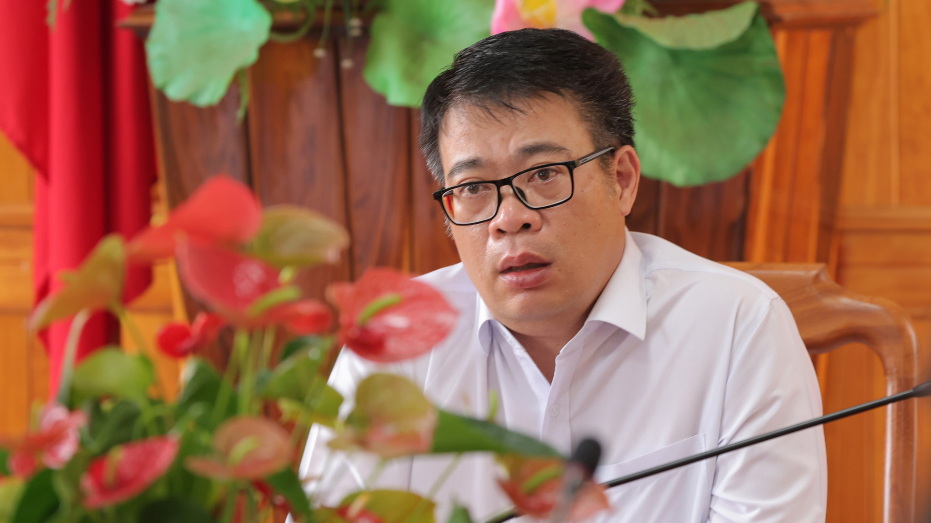 Phó Chủ tịch UBND tỉnh Nguyễn Ngọc Phúc chủ trì họp bàn đẩy nhanh tiến độ dự án đường kết nối Lâm Đồng, Ninh Thuận và Bình Thuận