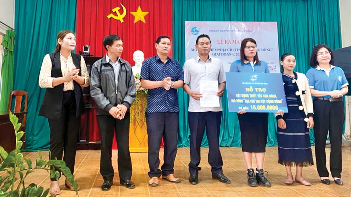 Điểm tựa an toàn cho phụ nữ và trẻ em bị bạo lực gia đình