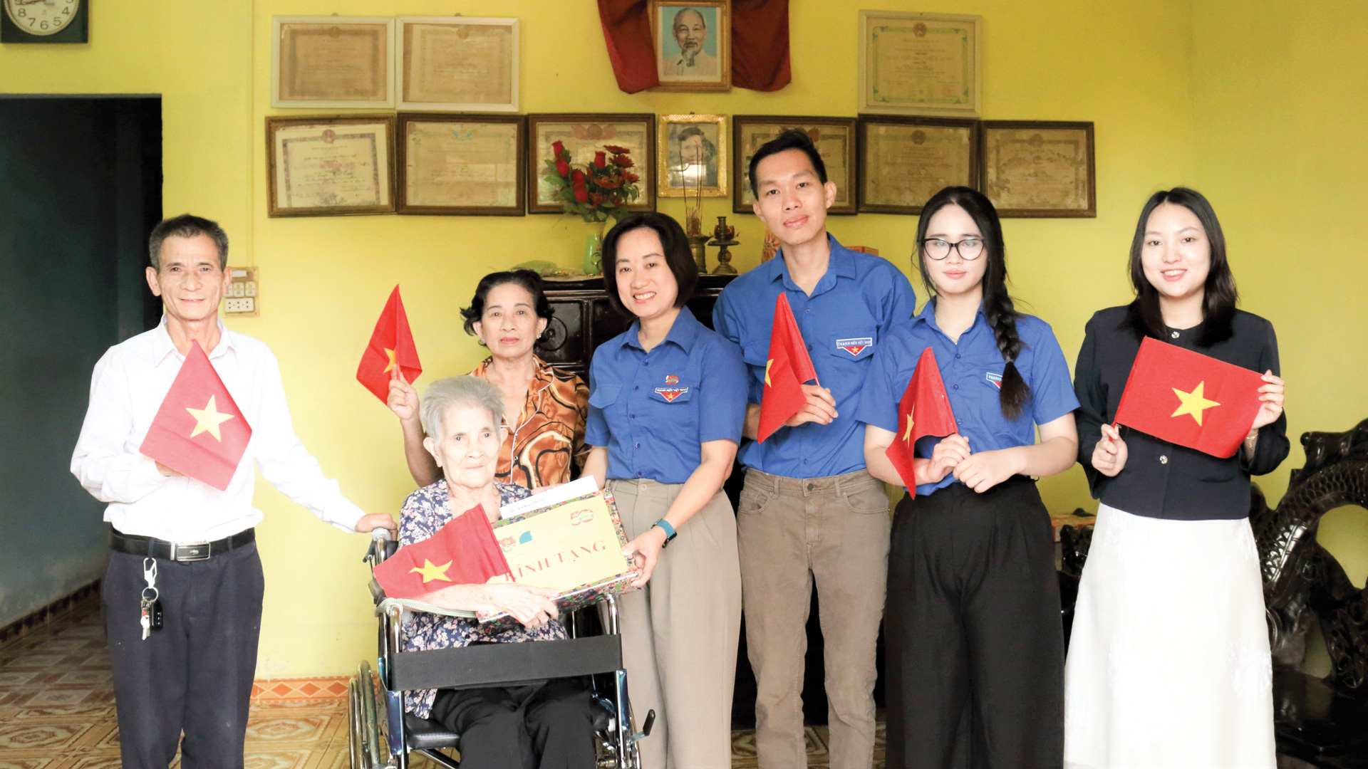 Cống hiến trí tuệ, sức trẻ xây dựng quê hương