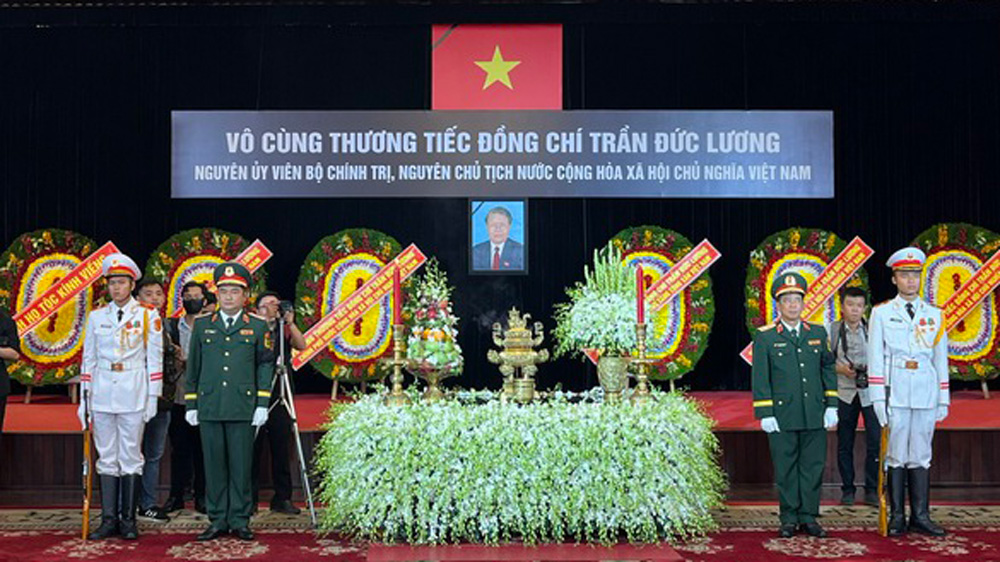 Lễ truy điệu nguyên Chủ tịch nước Trần Đức Lương