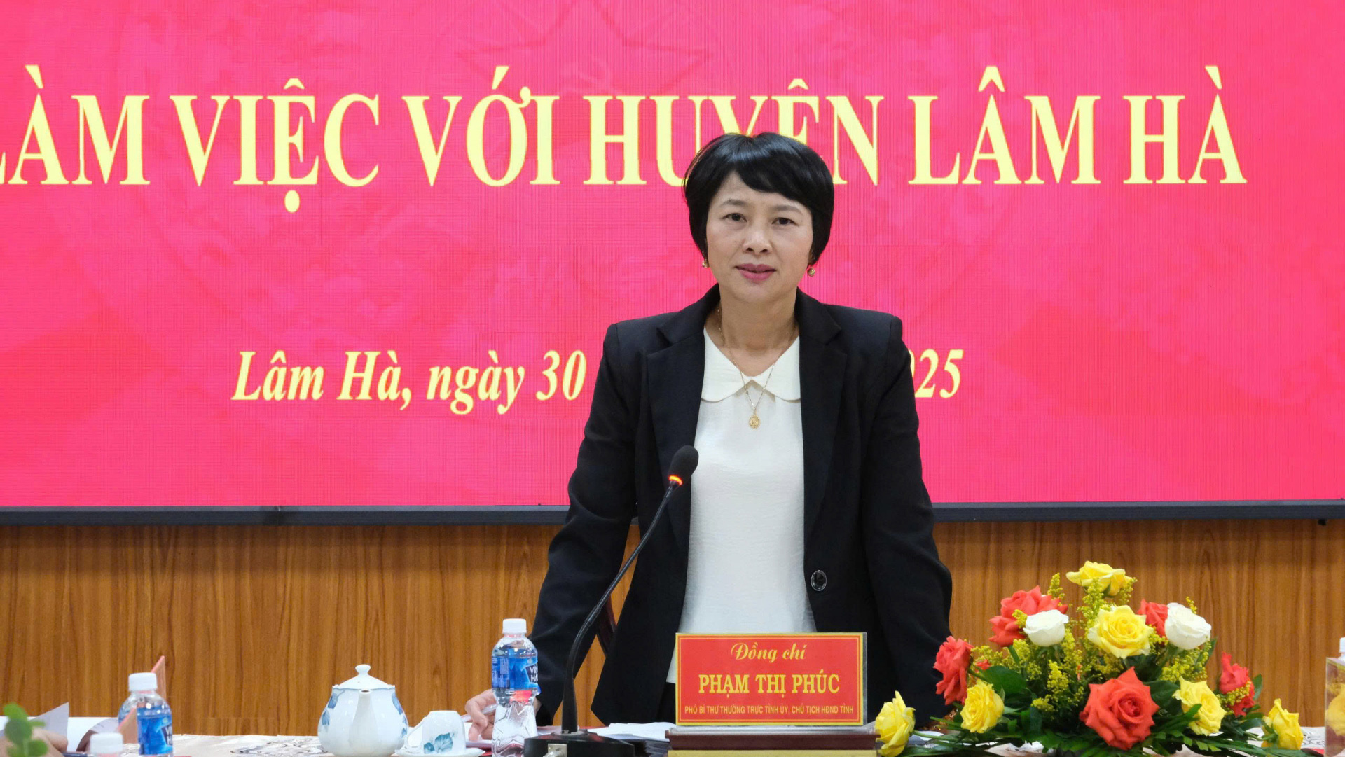 Công tác nhân sự phải công tâm, dân chủ, công bằng, hài hòa và khách quan