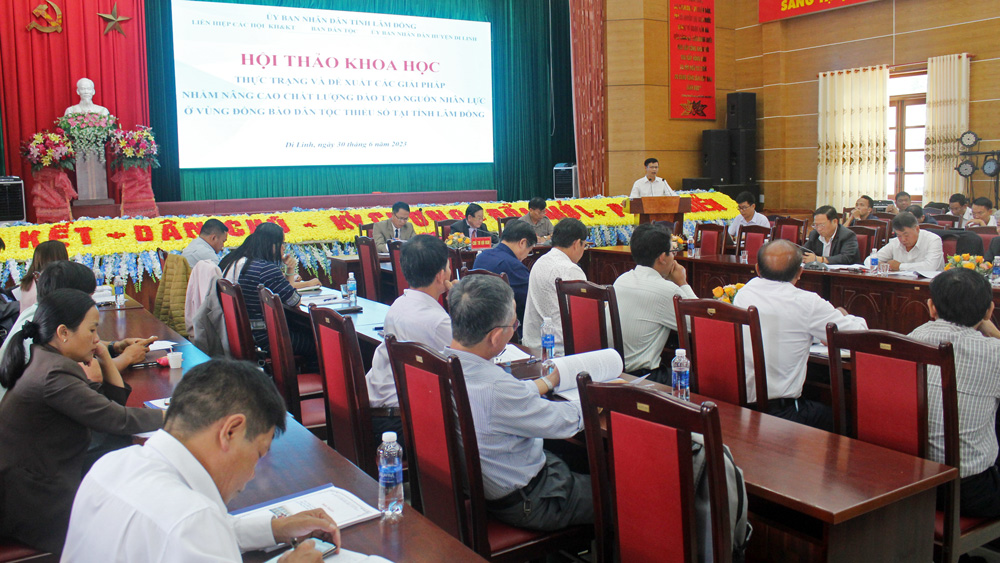Hội thảo khoa học về nâng cao chất lượng đào tạo nguồn nhân lực ở vùng đồng bào dân tộc thiểu số