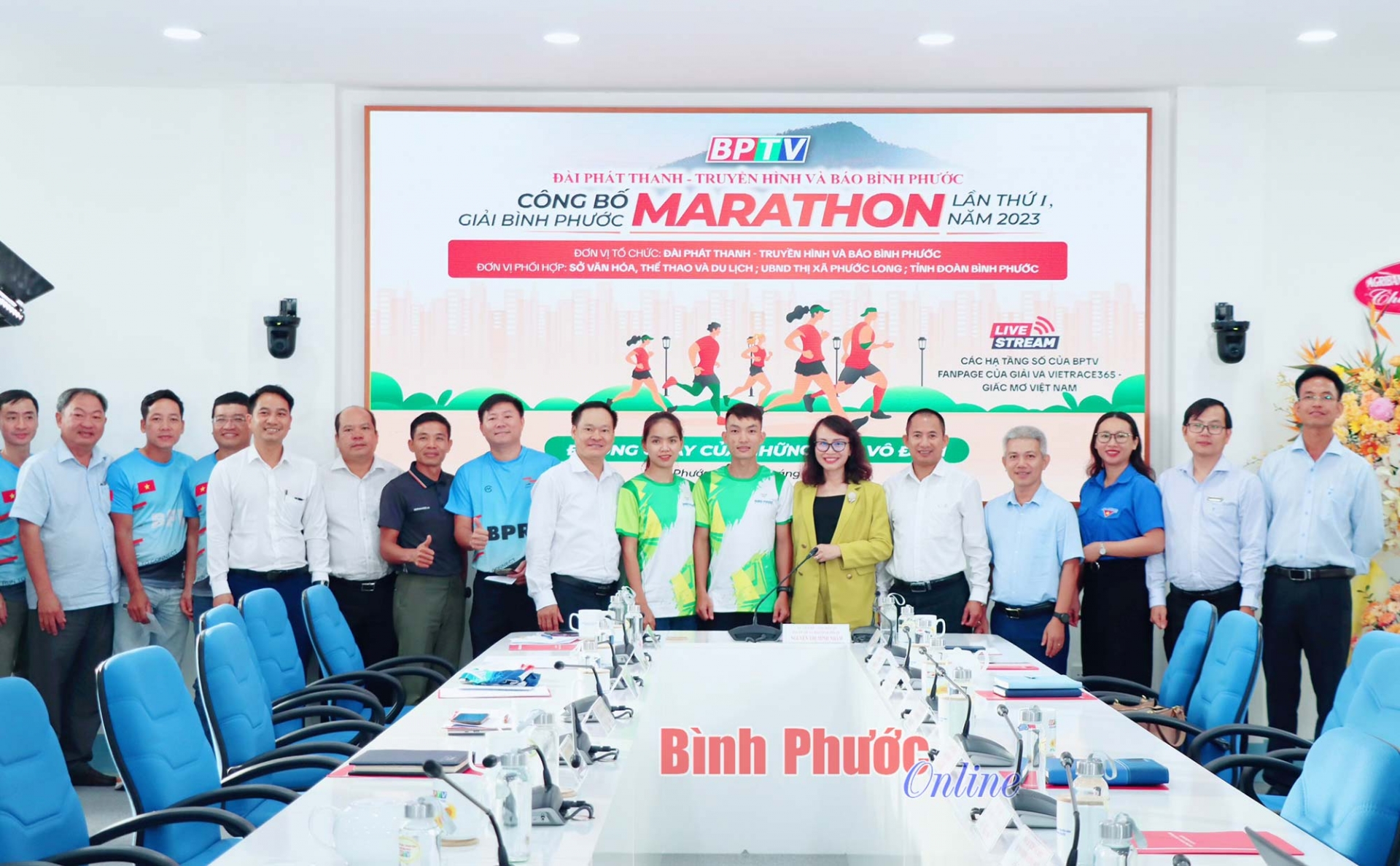 BPTV công bố giải Bình Phước marathon lần thứ I, năm 2023